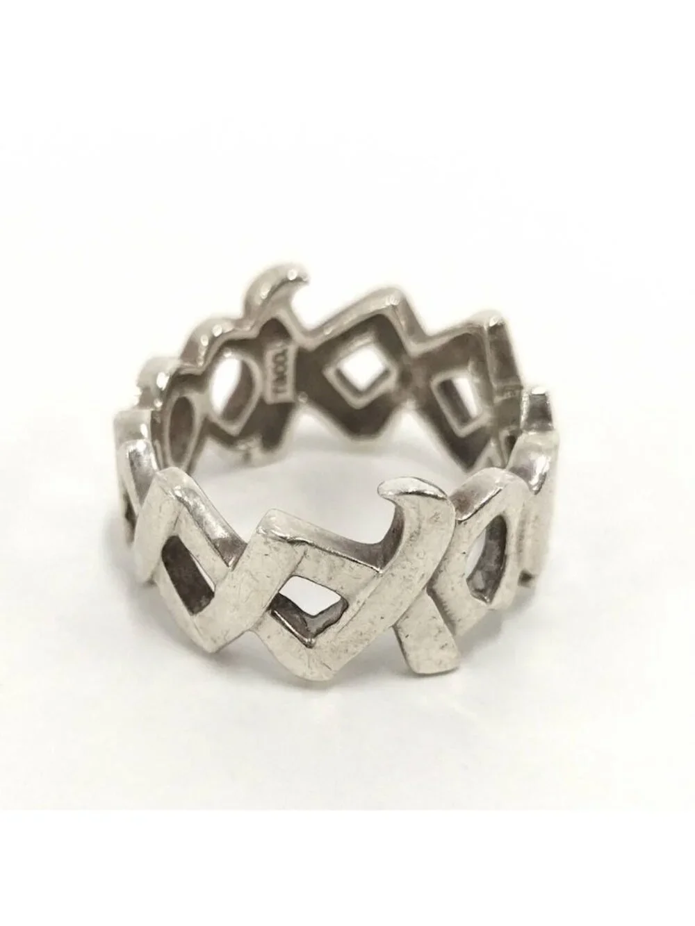 Tiffany & Co Love Kiss Paloma Picasso Ring Silver